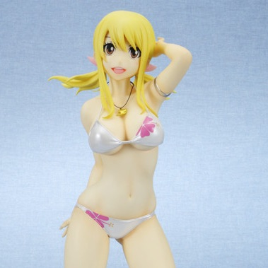 (image for) Lucy Heartfilia - Floral Swimsuit