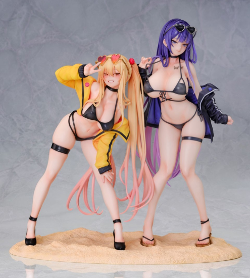 Yuna & Sayuri Illustration by Biya ＆ K Pring 1/6 - Opened