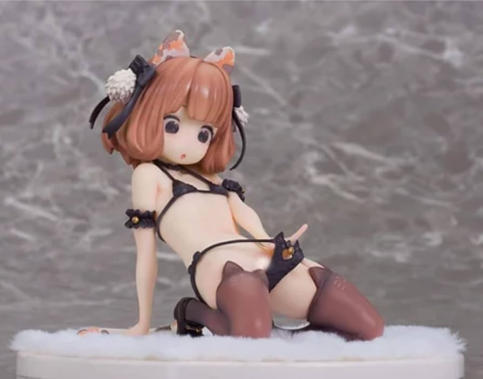 Neko Cafe Pantsu 1/6 (Pink Charm) - Opened