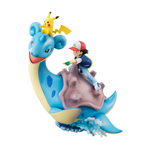 (image for) Lapras & Pikachu & Ash - G.E.M. Pocket Monsters Series