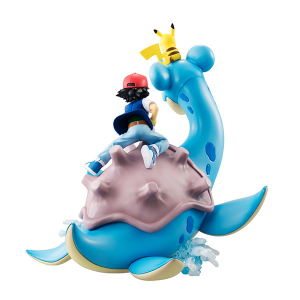 (image for) Lapras & Pikachu & Ash - G.E.M. Pocket Monsters Series