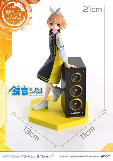 Kagamine Rin - Prisma Wing (PWPCL-03P) - 1/7 - Opened