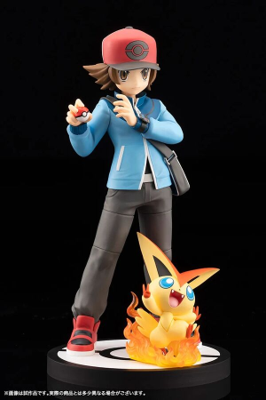 (image for) Touya - Victini - ARTFX J - Pokémon Figure Series - 1/8