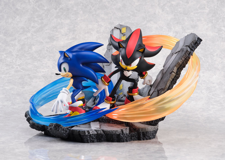 Sonic and Shadow - S-Fire - Super Situation Figure - Brand New
