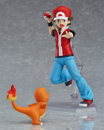 Fushigidane - Hitokage - Pikachu - Red - Zenigame - Figma (#356) - Opened