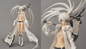 (image for) RAH Black Rock Shooter White Edition