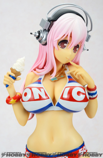 Modal Additional Images for Super Sonico Gigantic Series Suntan Ver. - Unopened
