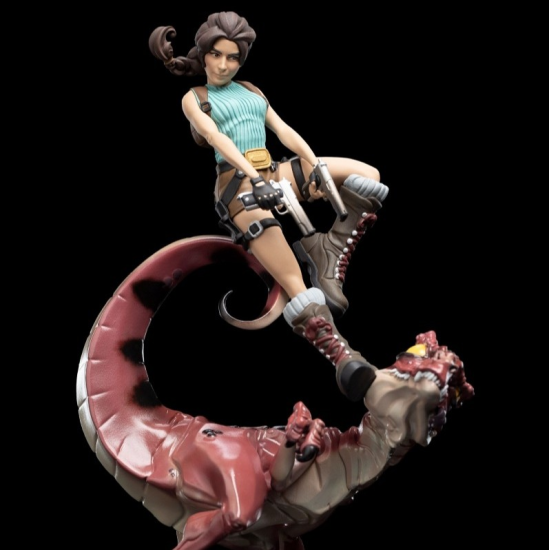 (image for) Lara Croft & Raptor Soft Vynil