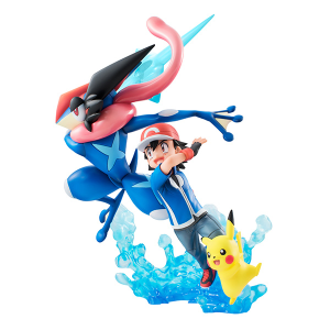 (image for) Greninja & Pikachu & Ash - G.E.M. Pocket Monsters Series