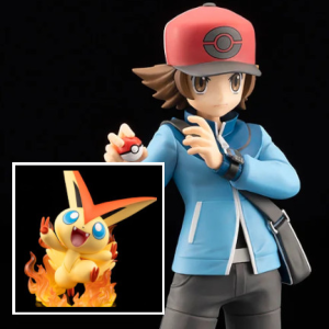 (image for) Touya - Victini - ARTFX J - Pokémon Figure Series - 1/8
