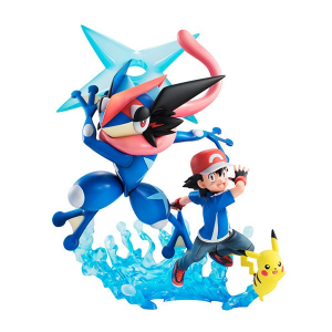 (image for) Greninja & Pikachu & Ash - G.E.M. Pocket Monsters Series