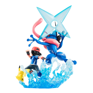 (image for) Greninja & Pikachu & Ash - G.E.M. Pocket Monsters Series