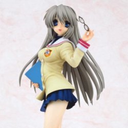 (image for) Sakagami Tomoyo - 4-Leaves - 1/6 - School Uniform ver. - Opened