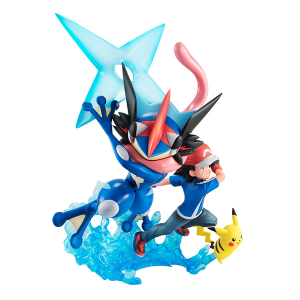(image for) Greninja & Pikachu & Ash - G.E.M. Pocket Monsters Series