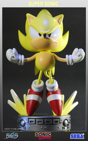 (image for) Super Sonic - Classic Sonic the Hedgehog Statue (2)
