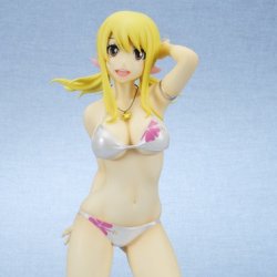 (image for) Lucy Heartfilia - Floral Swimsuit