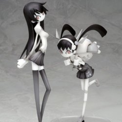 (image for) Hitagi & Mayoi Ueda Hajime Monochrome Ver.