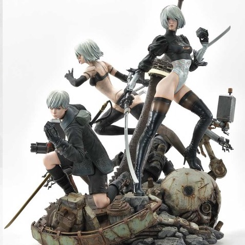 (image for) NieR : Automata Square Enix Masterline 1/4 DX Ver. - Opened