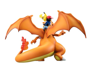 (image for) Lizardon - Pikachu - Satoshi - G.E.M. - G.E.M. Pocket Monsters Series