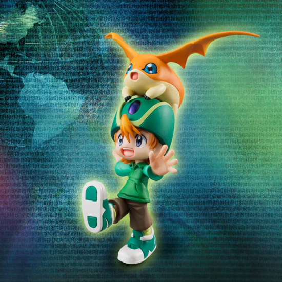 Patamon - PicoDevimon - Takaishi Takeru - G.E.M. - 1/10 - Unopened