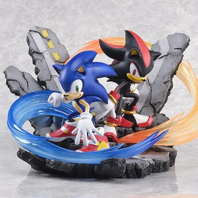 (image for) Sonic and Shadow - S-Fire - Super Situation Figure - Brand New