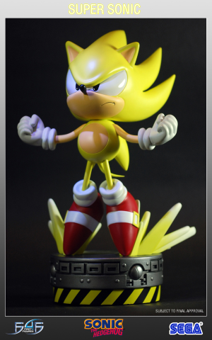 (image for) Super Sonic - Classic Sonic the Hedgehog Statue (2)