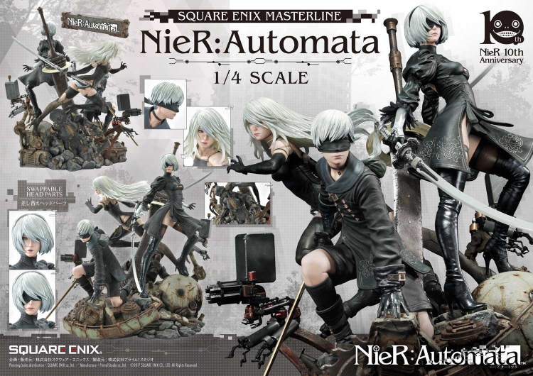 Modal Additional Images for NieR : Automata Square Enix Masterline 1/4 DX Ver. - Opened