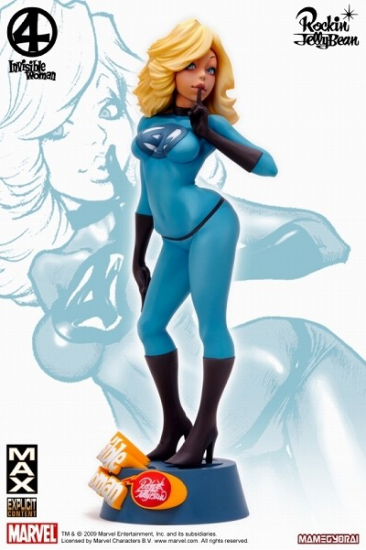 Invisible Woman - Super Mixture Model - Opened