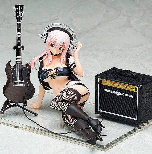 (image for) Super Sonico 1/6 After the Party Pre-owned A/B