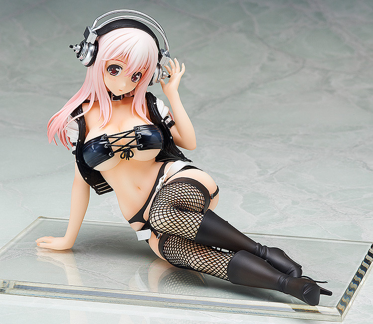 (image for) Super Sonico 1/6 After the Party Pre-owned A/A - Click Image to Close