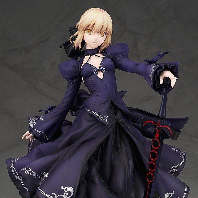 (image for) Saber Artoria Pendragon Dress Ver. 1/7 Pre-owned A/A - Click Image to Close