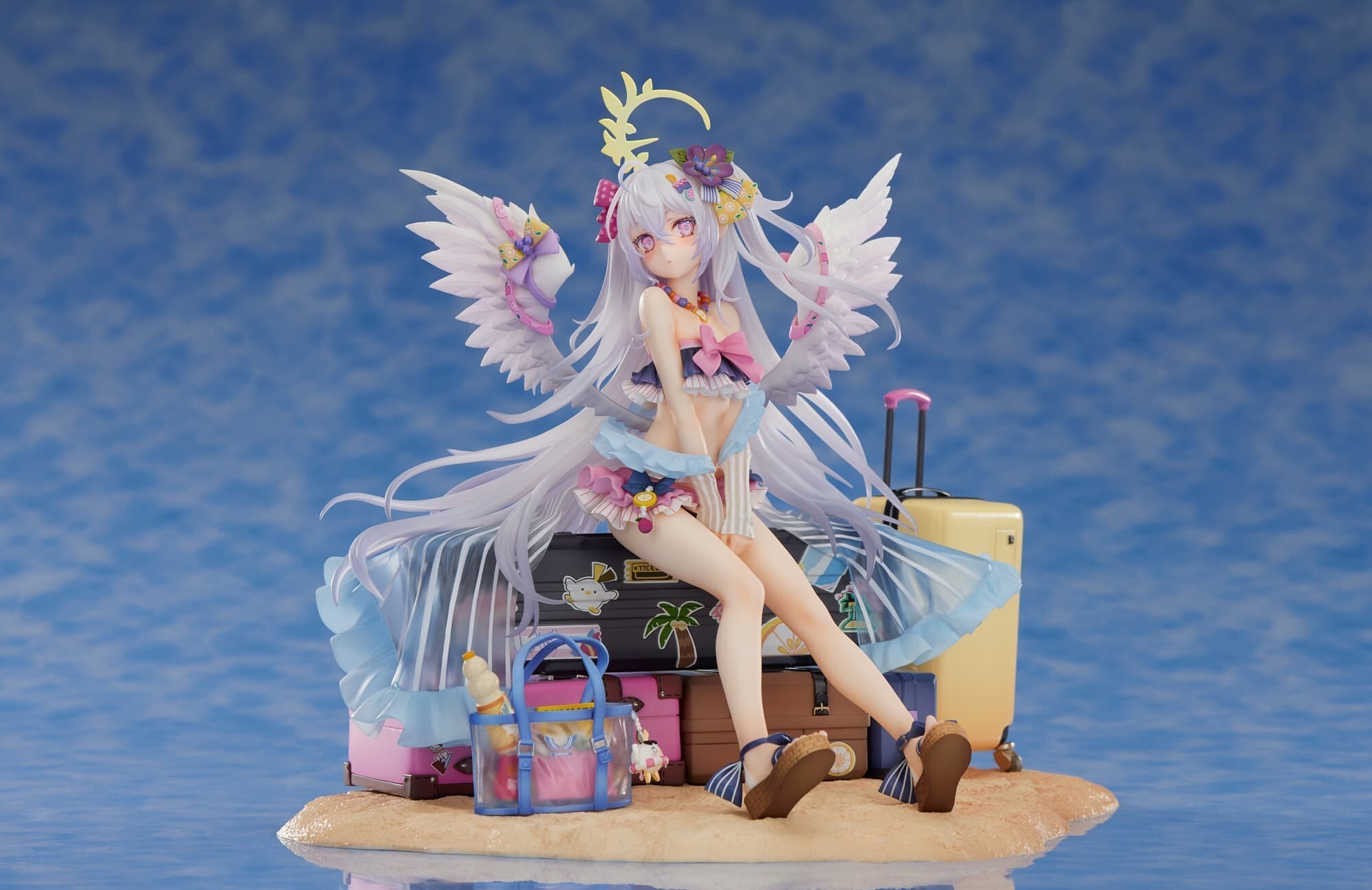 Shirasu Azusa - 1/7 - Swimsuit Ver. Pre-owned A/B