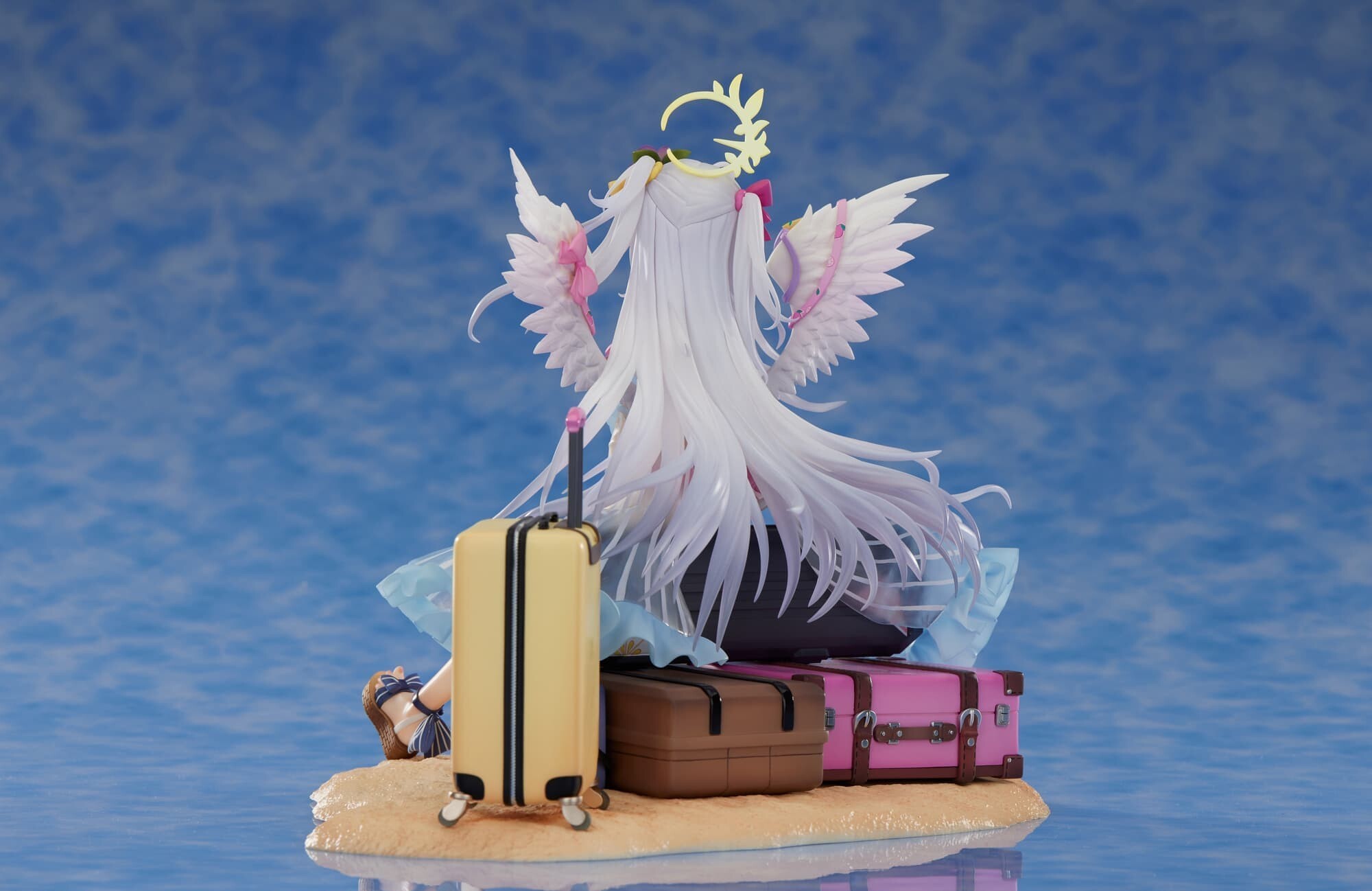 Shirasu Azusa - 1/7 - Swimsuit Ver. Pre-owned A/B