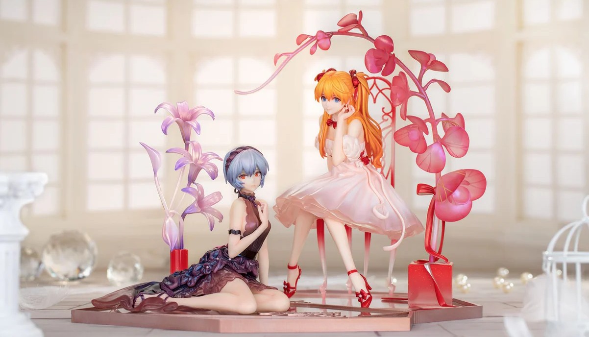 Ayanami Rei & Souryuu Asuka Langley - 1/7 - Whisper of Flower Ver. - Opened