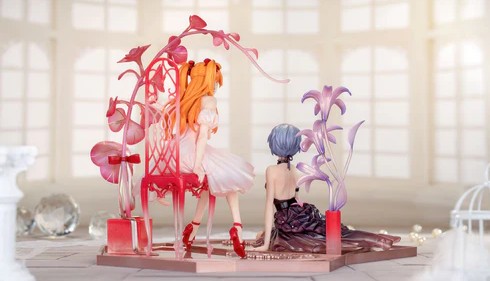 Ayanami Rei & Souryuu Asuka Langley - 1/7 - Whisper of Flower Ver. - Opened
