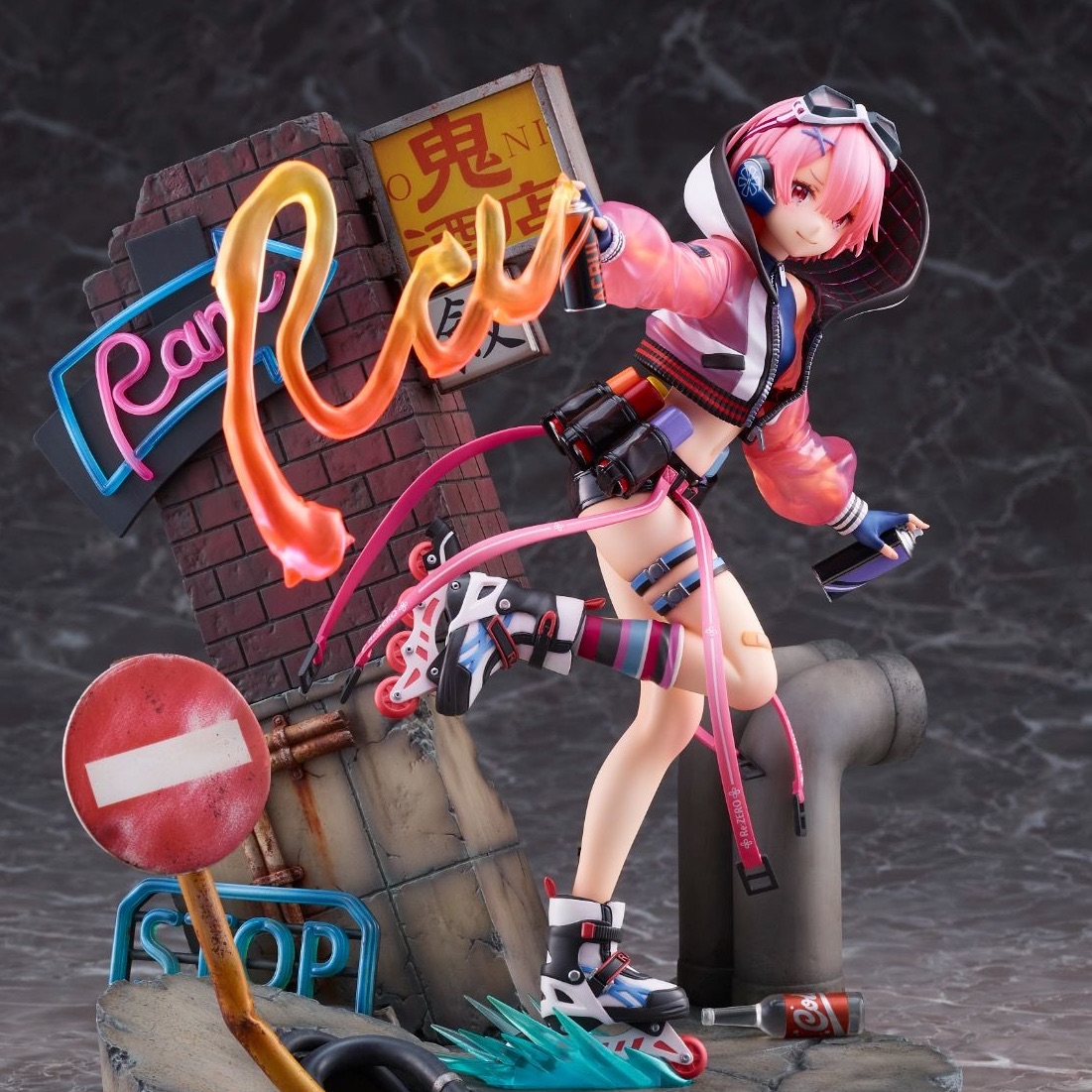 (image for) Ram Shibuya Scramble Figure Neon City Ver. Pre-owned A/B