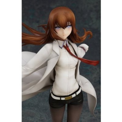 (image for) Kurisu Makise 1/8 White Coat Ver. Pre-owned A/A - Click Image to Close