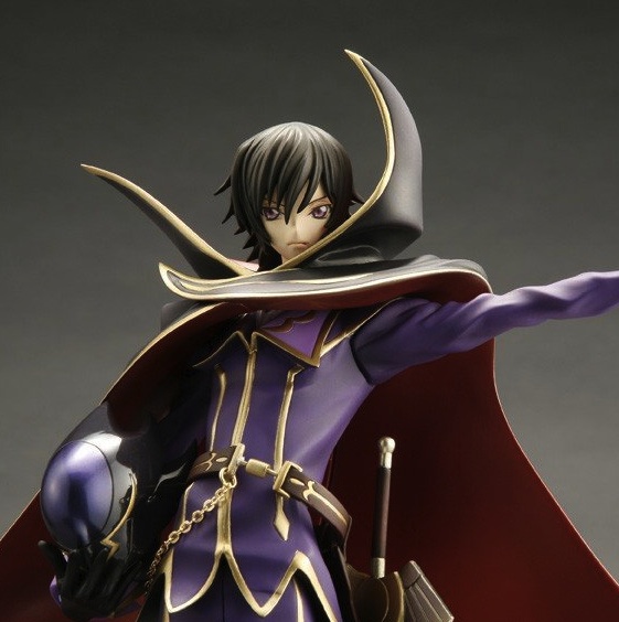 (image for) Lelouch Lamperouge Zero G.E.M. 1/8 Pre-owned S/B - Click Image to Close