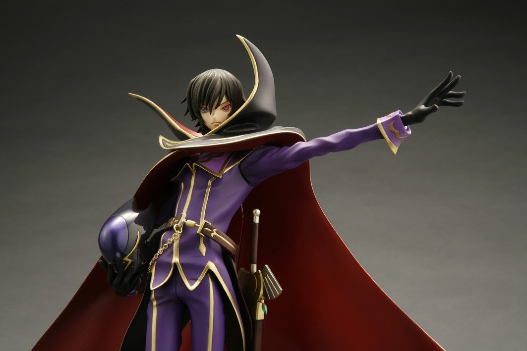 (image for) Lelouch Lamperouge Zero G.E.M. 1/8 Pre-owned S/B - Click Image to Close