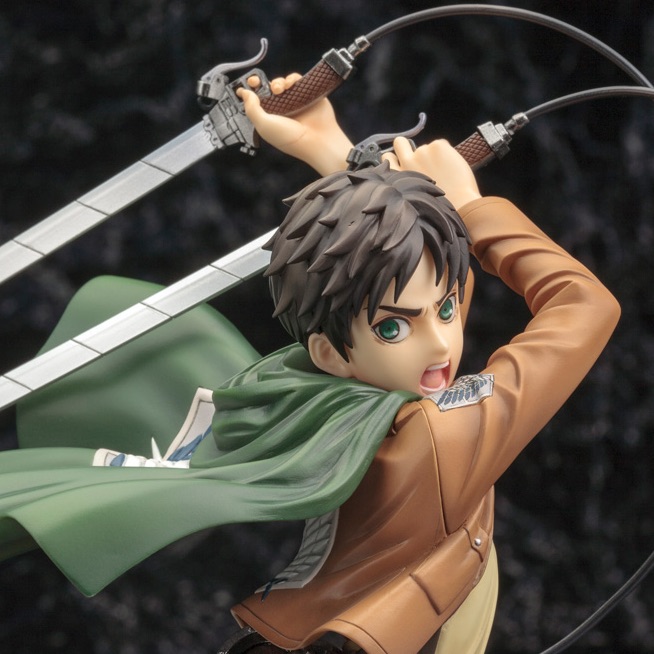 (image for) Eren Yeager - ARTFX J - 1/8 Pre-owned A/B