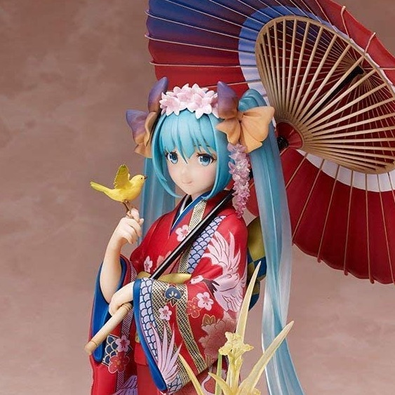 (image for) Hatsune Miku Hanairogoromo 1/8 Pre-owned A/B - Click Image to Close