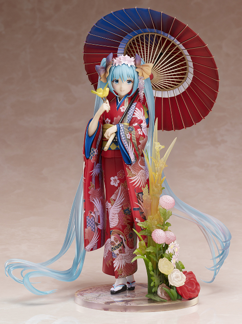 (image for) Hatsune Miku Hanairogoromo 1/8 Pre-owned A/A - Click Image to Close