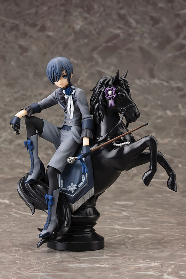 (image for) ARTFX J Ciel Phantomhive 1/8 Pre-owned S/B - Click Image to Close