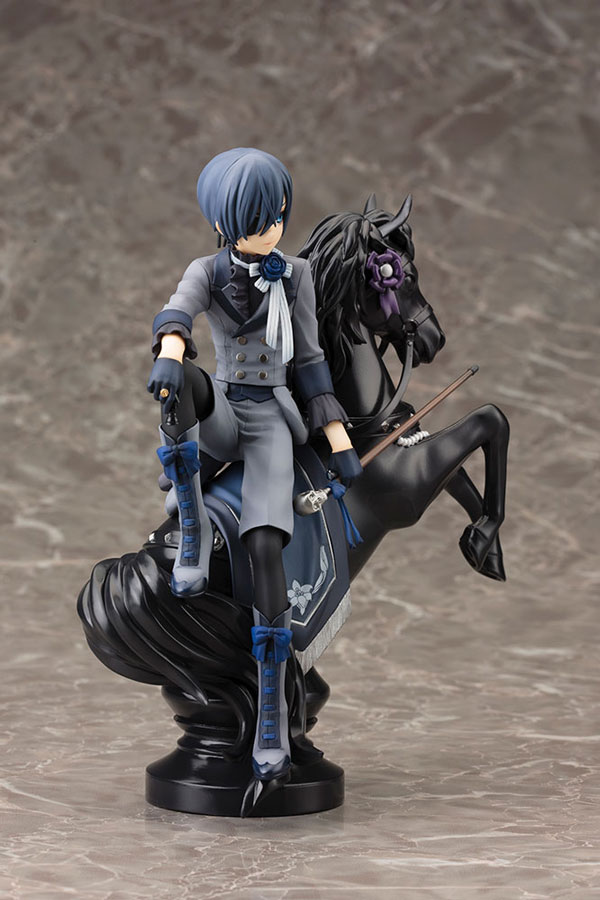 (image for) ARTFX J Ciel Phantomhive 1/8 Pre-owned S/B - Click Image to Close