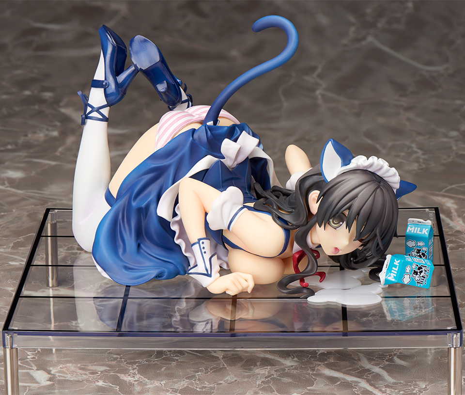 (image for) Cat Lap Milk 1/7 Limited Ver. Pre-owned A/A - Click Image to Close