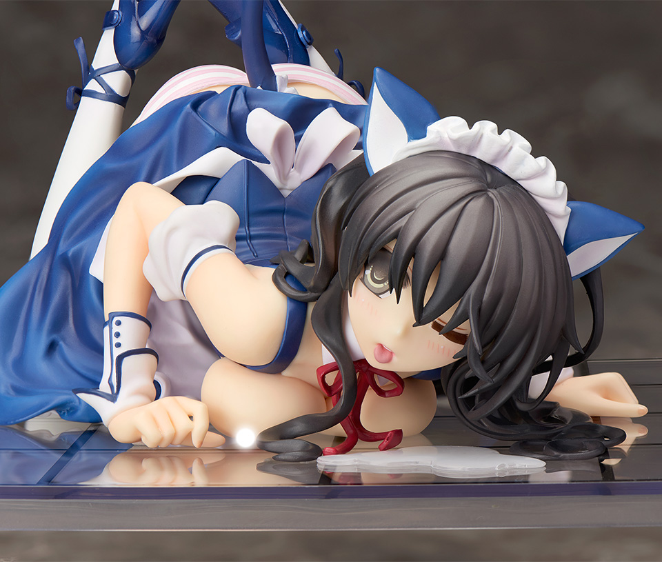 (image for) Cat Lap Milk 1/7 Limited Ver. Pre-owned A/B - Click Image to Close
