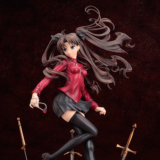 (image for) Tohsaka Rin UNLIMITED BLADE WORKS Pre-owned A/B - Click Image to Close