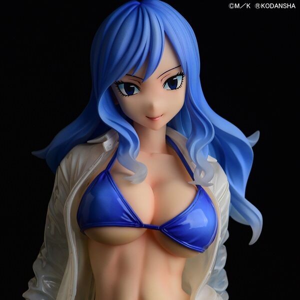 (image for) Juvia Lockser Gravure_Style, Sheer Wet Shirt Pre-owned A/B