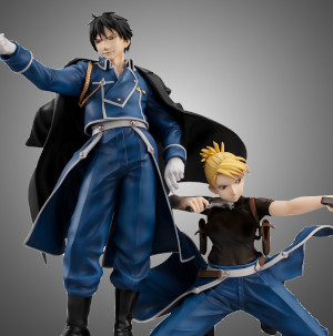 (image for) Roy Mustang & Riza Hawkeye Precious G.E.M. Pre-owned A/A