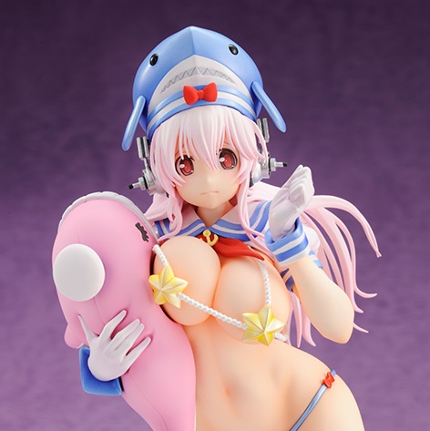 (image for) Super Sonico 1/7 Pisces Ver. Pre-owned A/A - Click Image to Close